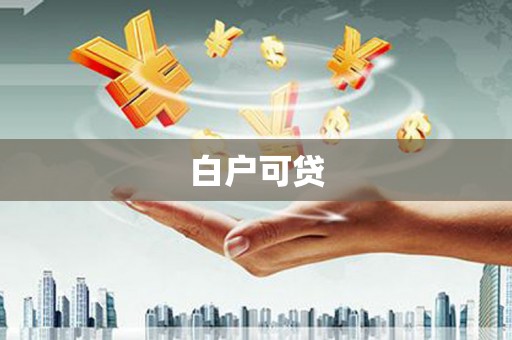 莿桐白户可贷