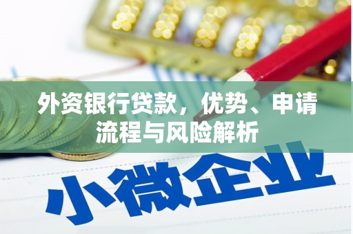 莿桐外资银行贷款，优势、申请流程与风险解析