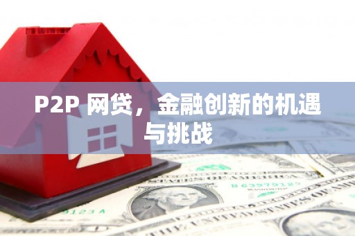 莿桐P2P 网贷，金融创新的机遇与挑战