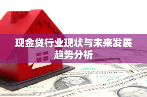 莿桐现金贷行业现状与未来发展趋势分析