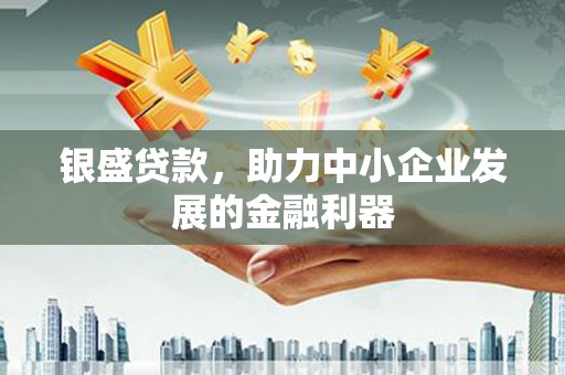 莿桐银盛贷款，助力中小企业发展的金融利器