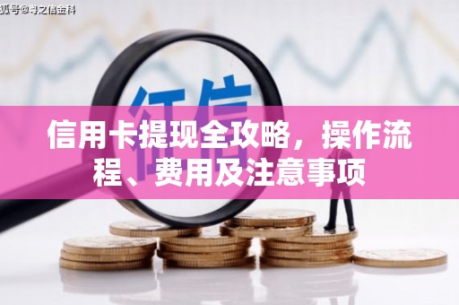 莿桐信用卡提现全攻略，操作流程、费用及注意事项