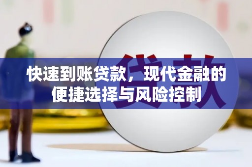 莿桐快速到账贷款，现代金融的便捷选择与风险控制