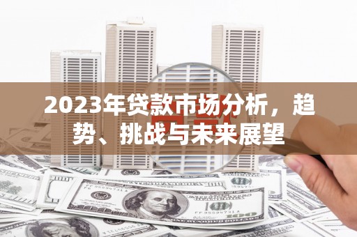 莿桐2023年贷款市场分析，趋势、挑战与未来展望