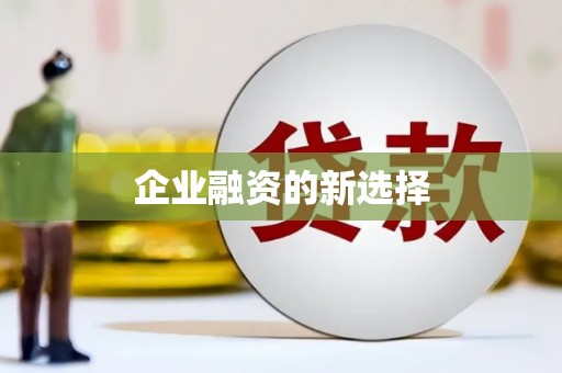 莿桐企业融资的新选择