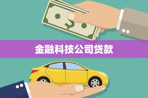 莿桐金融科技公司贷款