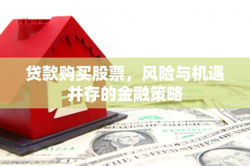 莿桐贷款购买股票，风险与机遇并存的金融策略