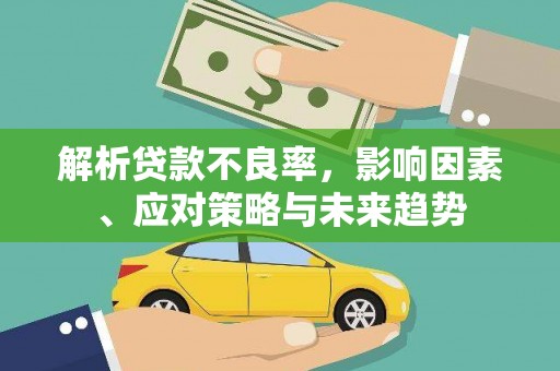 莿桐解析贷款不良率，影响因素、应对策略与未来趋势