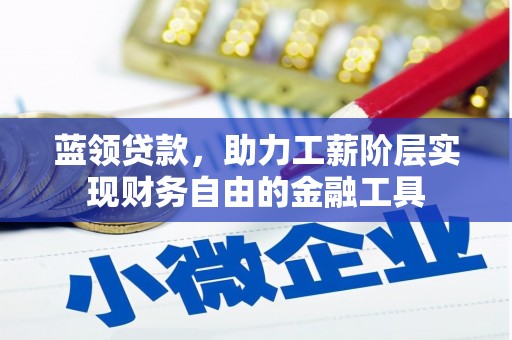 莿桐蓝领贷款，助力工薪阶层实现财务自由的金融工具