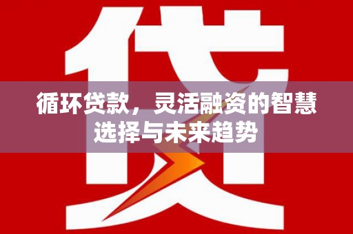 莿桐循环贷款，灵活融资的智慧选择与未来趋势