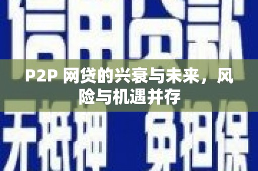 莿桐P2P 网贷的兴衰与未来，风险与机遇并存