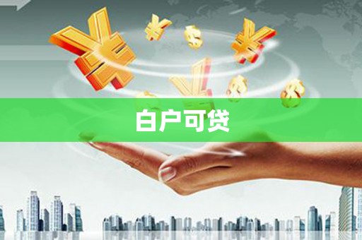 莿桐白户可贷