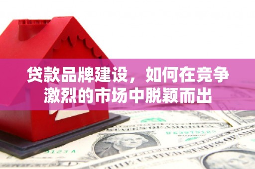 莿桐贷款品牌建设，如何在竞争激烈的市场中脱颖而出