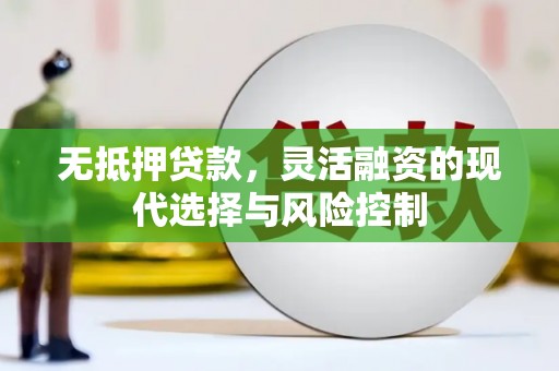 莿桐无抵押贷款，灵活融资的现代选择与风险控制