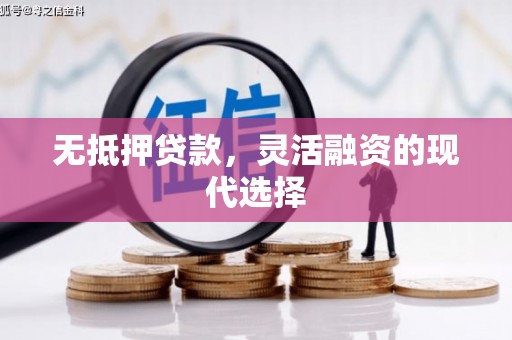 莿桐无抵押贷款，灵活融资的现代选择