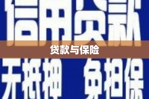 莿桐贷款与保险