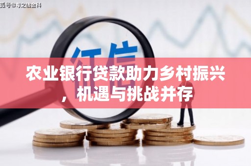 莿桐农业银行贷款助力乡村振兴，机遇与挑战并存