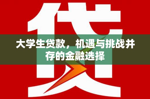 莿桐大学生贷款，机遇与挑战并存的金融选择
