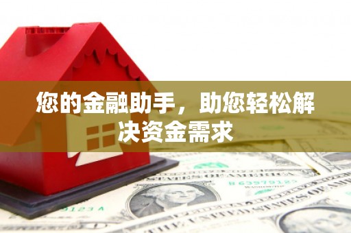 莿桐您的金融助手，助您轻松解决资金需求